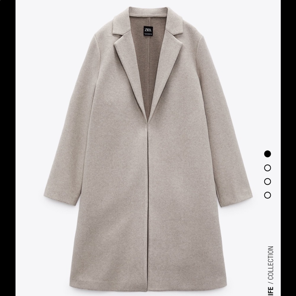 Zara Lapel Coat